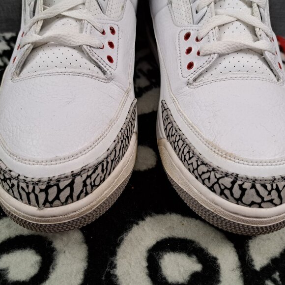 %Size 13 Men Nike Air Jordan 3 Retro Hall of Fame AJ21 main image 8